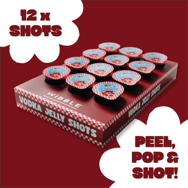 12 x Cherry Kiss Jelly Shot